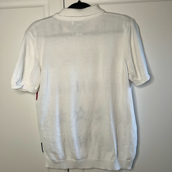 Vintage Grandma Patriotic Fourth of July Short Sleeve Sweater - Picture 9 of 10